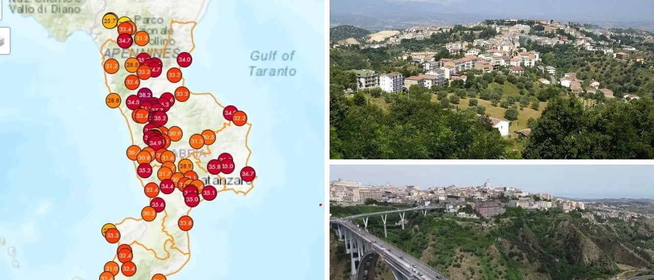 La fiammata africana è arrivata in Calabria, temperature fino a 40 gradi: ecco dove
