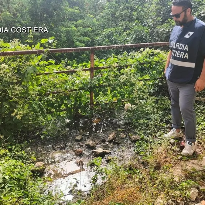 Reflui fognari scaricati nell’ambiente, sequestri a Catanzaro e Badolato
