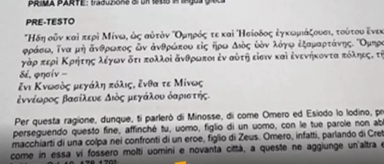 Intelligenza artificiale bocciata in greco: alla maturità sbaglia la versione di Platone