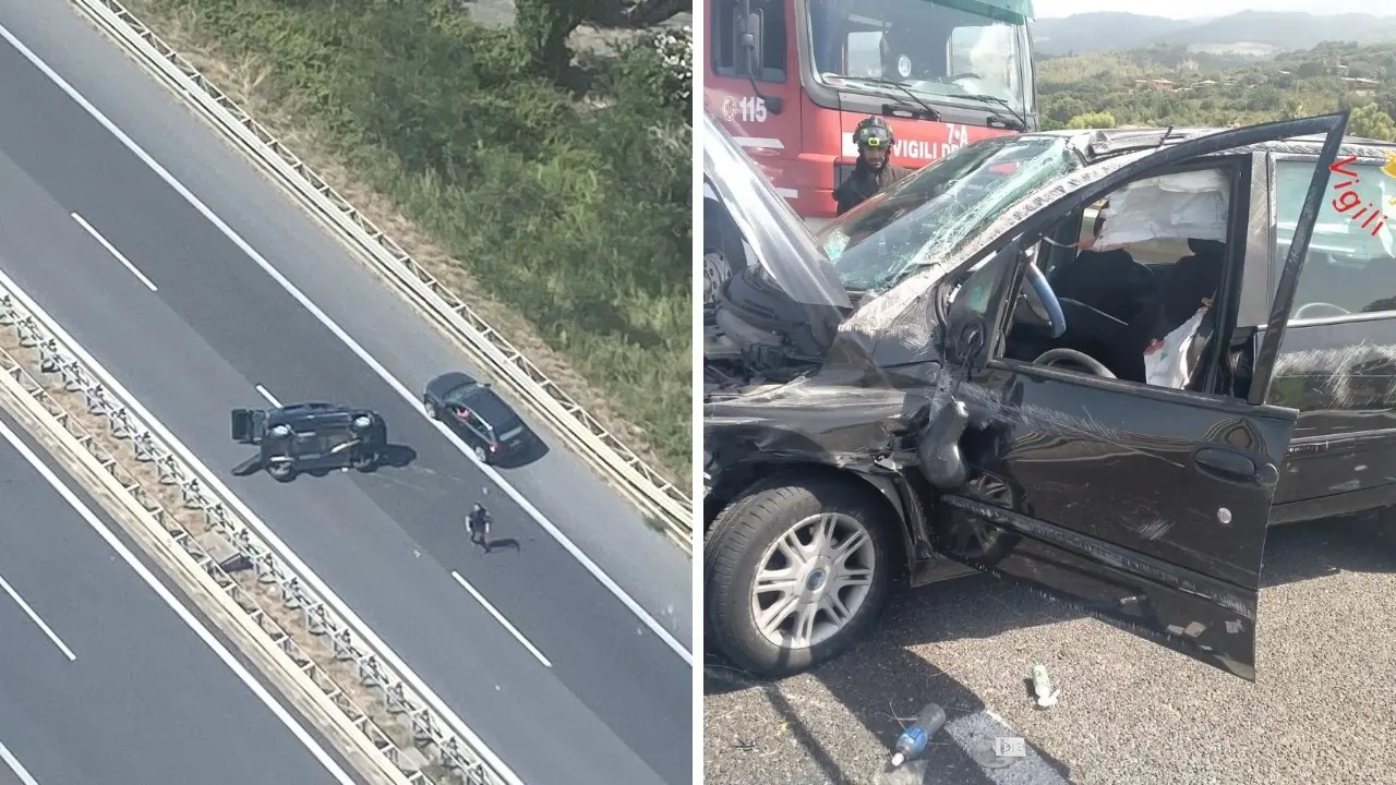 Incidente sull’A2, perde il controllo dell’auto e si ribalta sull’autostrada nel Catanzarese: un ferito