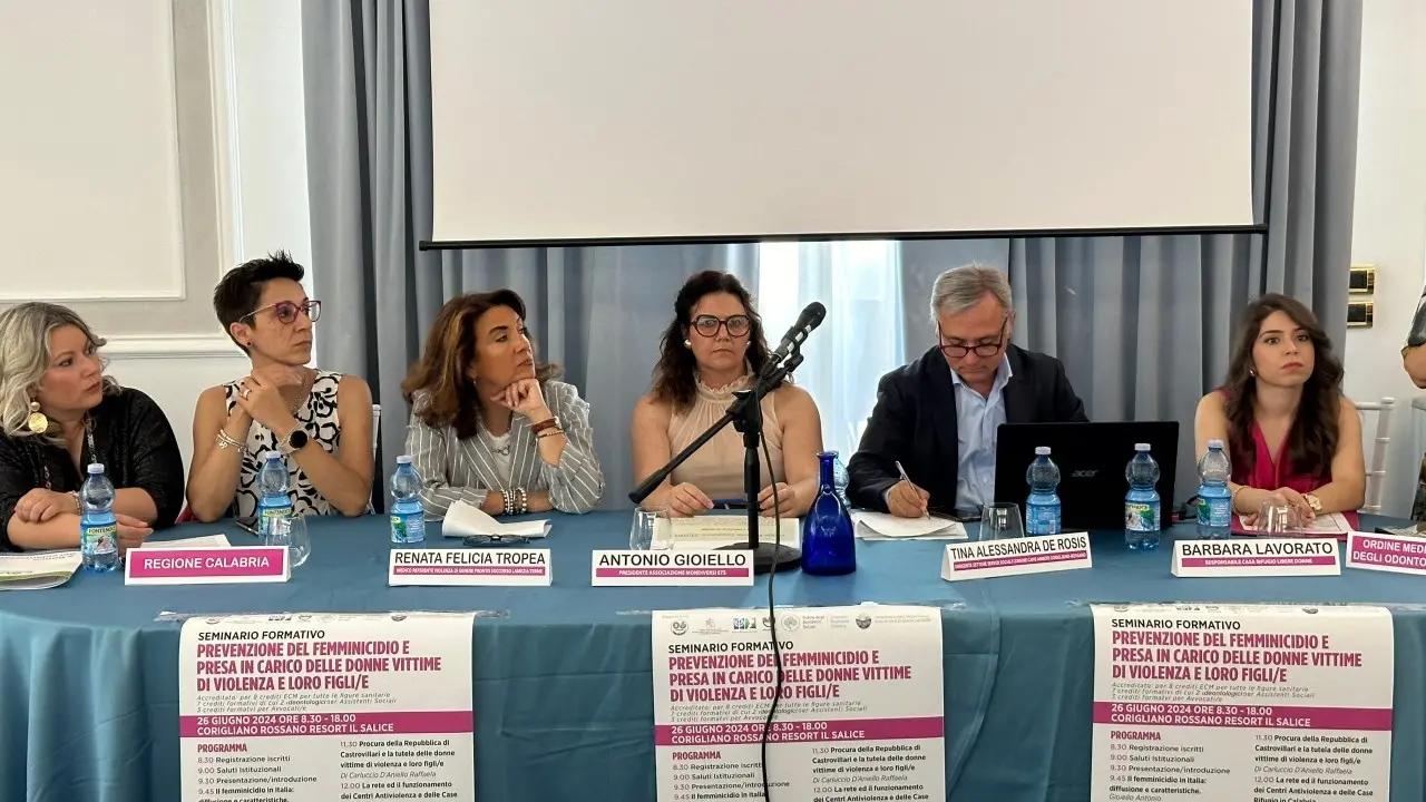 La prevenzione del femminicidio e la presa in carico delle vittime di violenza: a Corigliano Rossano in «11 anni supporto a oltre 300 donne»