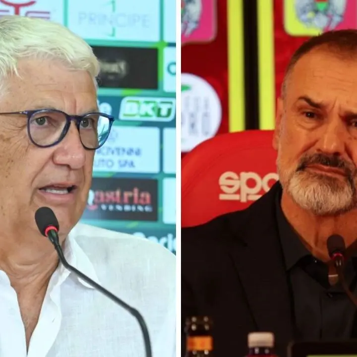 Vivarini: «Mai avuto paura di essere aggredito dai tifosi giallorossi». Noto: «Ora concentriamoci sulla nuova stagione»