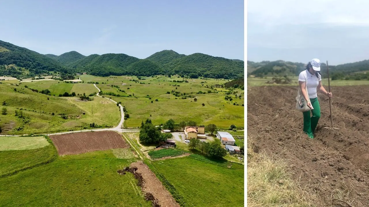 A contatto con la natura per una vita più autentica, ecco perché Teresa si è rifugiata sul Pollino riscoprendo antiche colture agricole