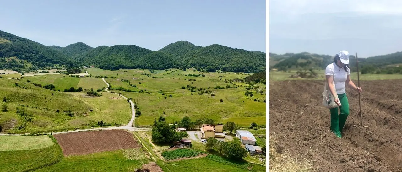 A contatto con la natura per una vita più autentica, ecco perché Teresa si è rifugiata sul Pollino riscoprendo antiche colture agricole