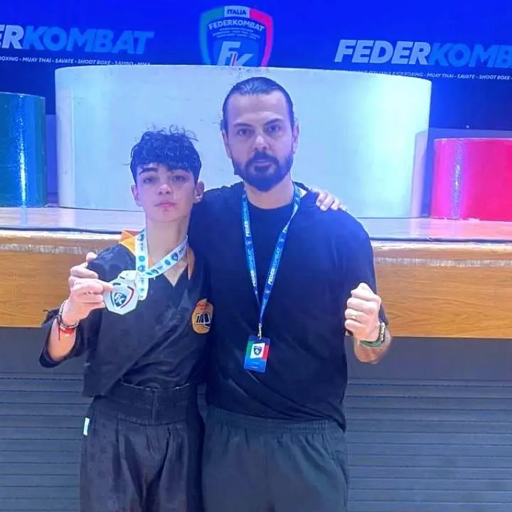 Quando lo sport unisce, la kickboxing passione che lega papà Fabio e Alan: da Gioia Tauro alle gare internazionali