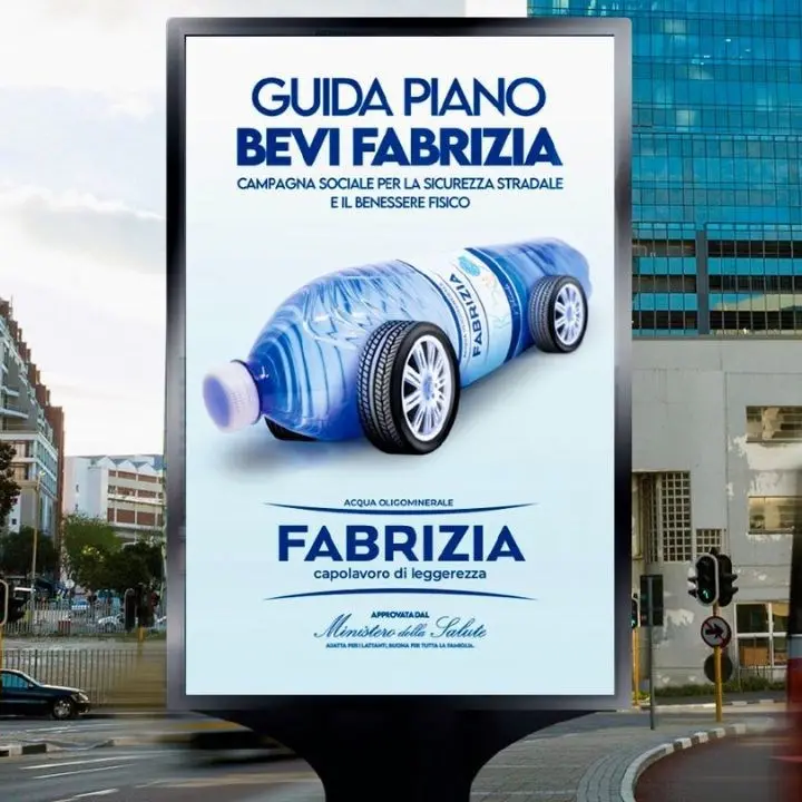 “Guida piano, bevi Fabrizia”: ecco la nuova campagna targata Fabriella Group