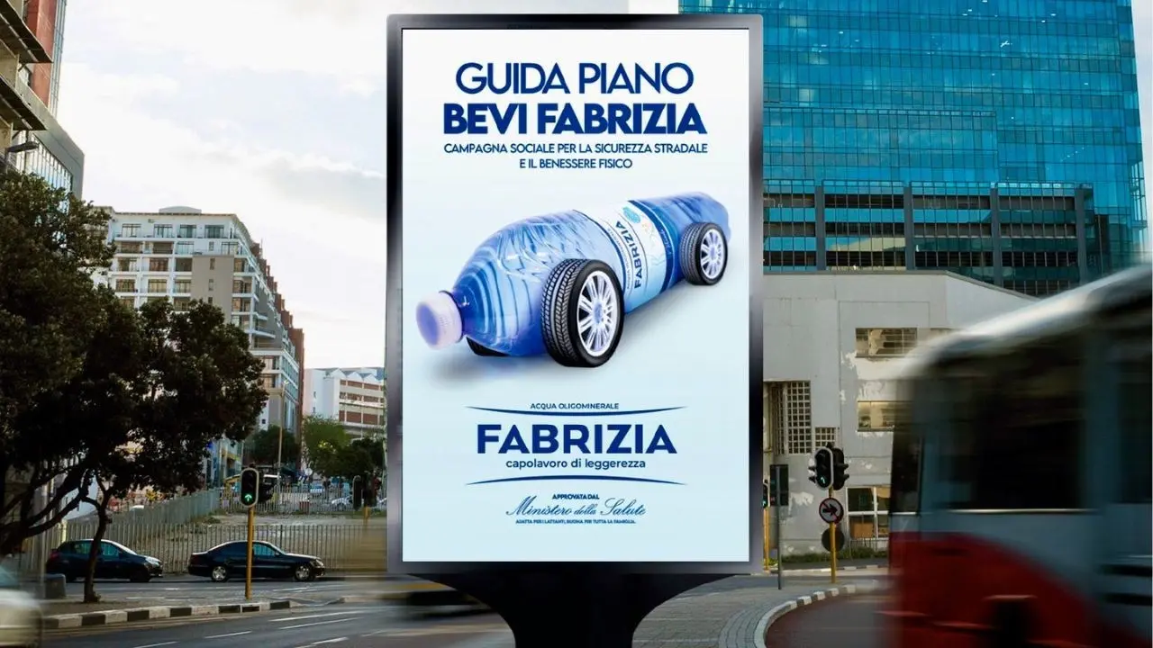 “Guida piano, bevi Fabrizia”: ecco la nuova campagna targata Fabriella Group