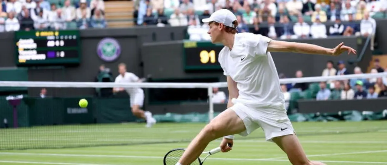Sinner, buona la prima a Wimbledon: batte Hanfmann e passa al secondo turno
