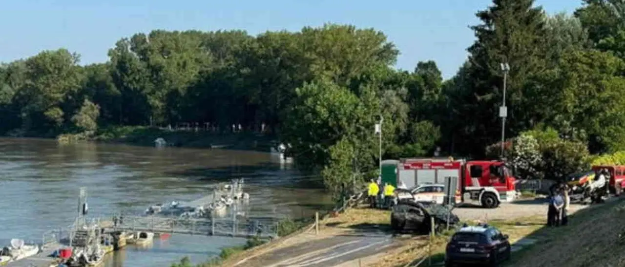 Coppia finisce con l’auto nel Po e annega: si ipotizza un caso di femminicidio-suicidio