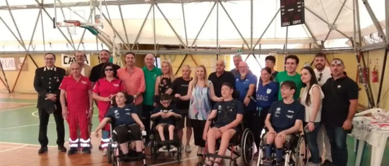 In Calabria approda la boccia paralimpica, la disciplina sportiva presentata a Gioia Tauro