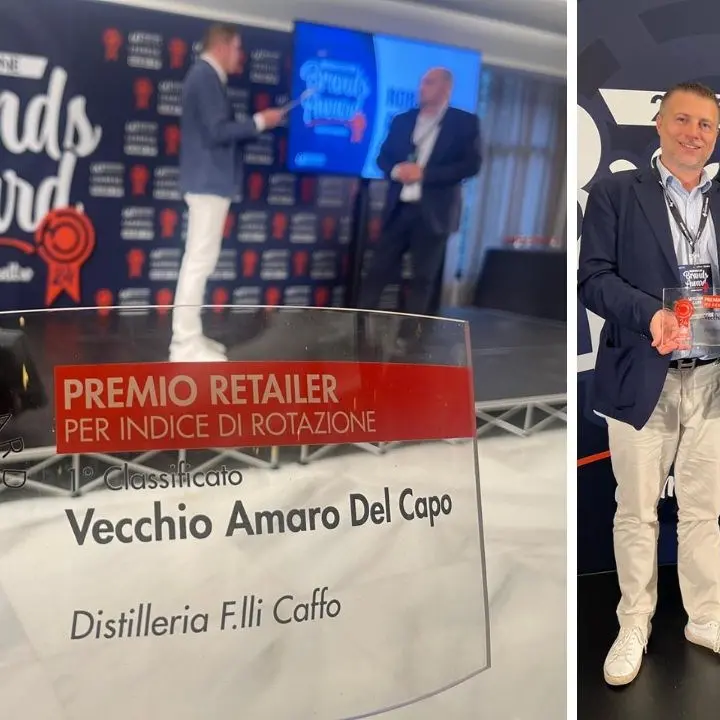 Vecchio Amaro del Capo grande campione al concorso Brands Award 2024