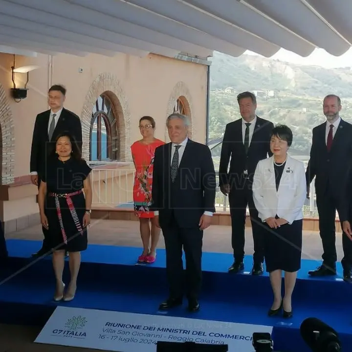 G7 del Commercio a Reggio, il vicepremier Tajani: «Calabria cuore dell’economia mondiale»