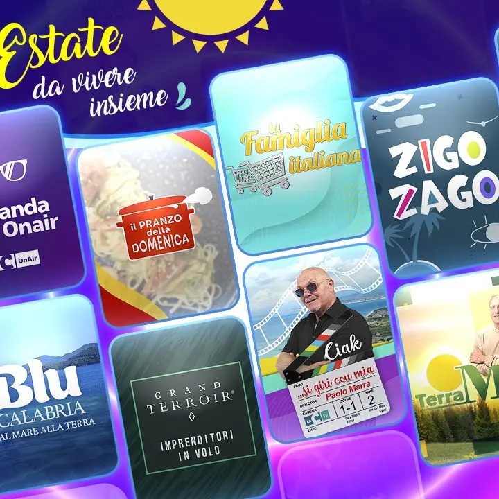 L’estate arriva sul network LaC: dalla cucina alle bellezze della Calabria, ecco il nuovo palinsesto tv