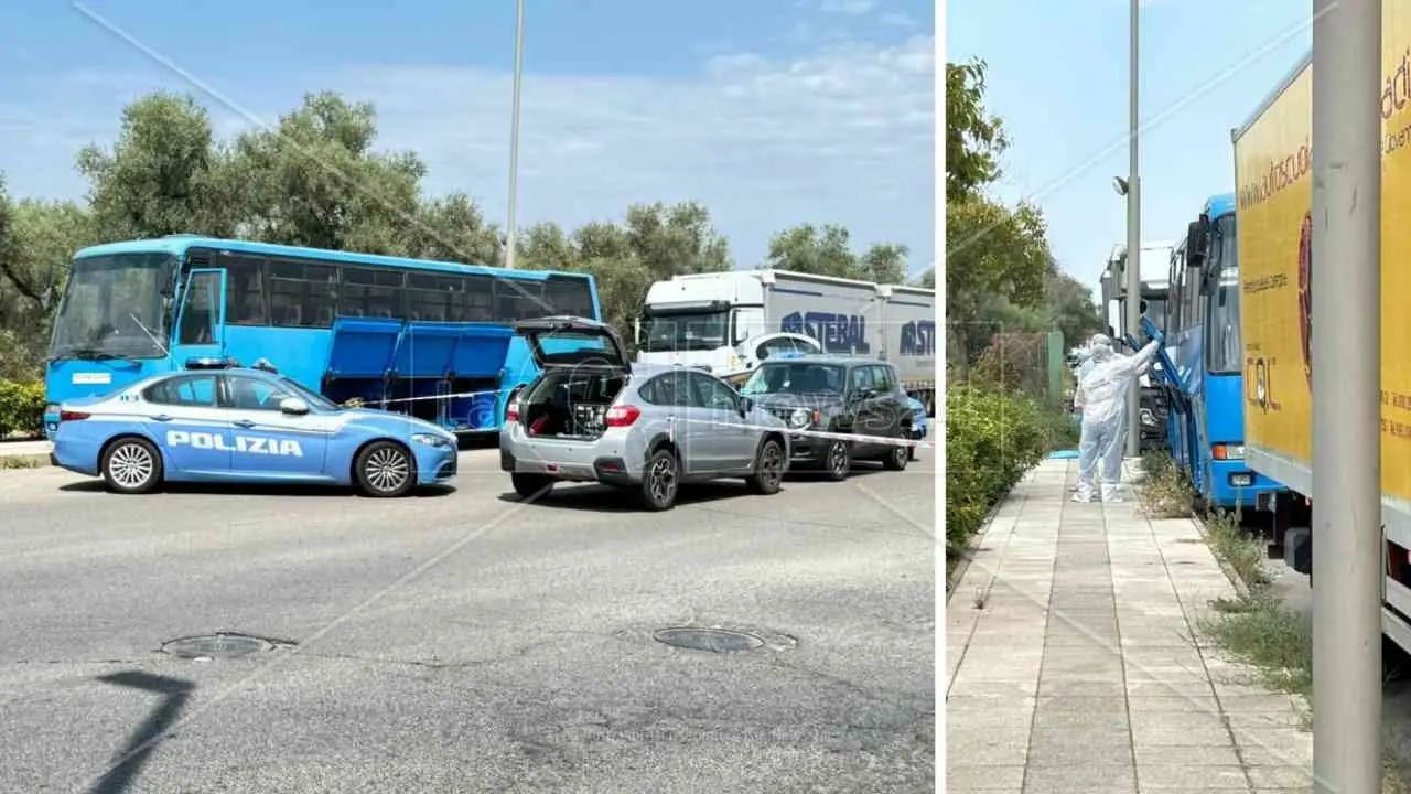 Corigliano Rossano, cadavere ritrovato nel bagagliaio di un pullman: è morto per il forte caldo