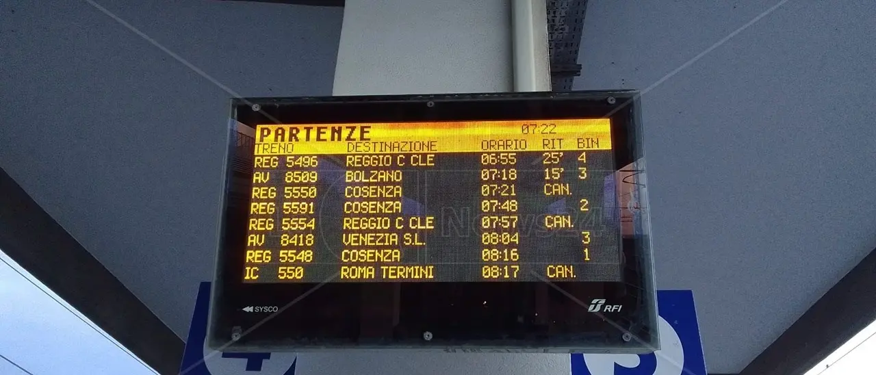 «Calabria senza treni per 5 giorni ma si buttano via miliardi per il Ponte sullo Stretto»: il M5S boccia il governo sui trasporti