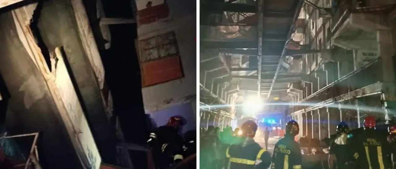 Tragedia a Scampia, crolla un ballatoio: due morti e tredici feriti tra cui sette bambini