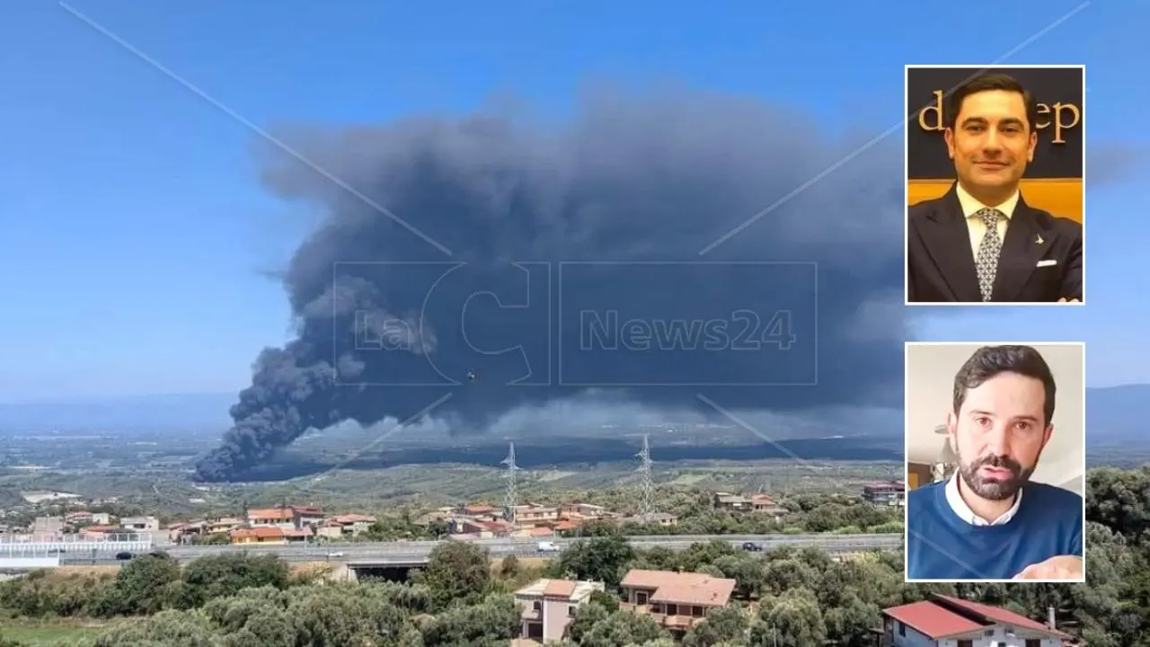 Incendio di Palmi, Furgiuele (Lega) “porta” il sindaco in Parlamento: «Non ha fatto abbastanza». Ranuccio: «Il solito leghista»