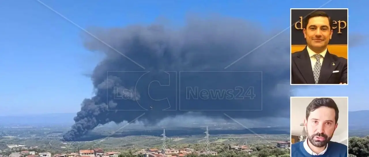 Incendio di Palmi, Furgiuele (Lega) “porta” il sindaco in Parlamento: «Non ha fatto abbastanza». Ranuccio: «Il solito leghista»