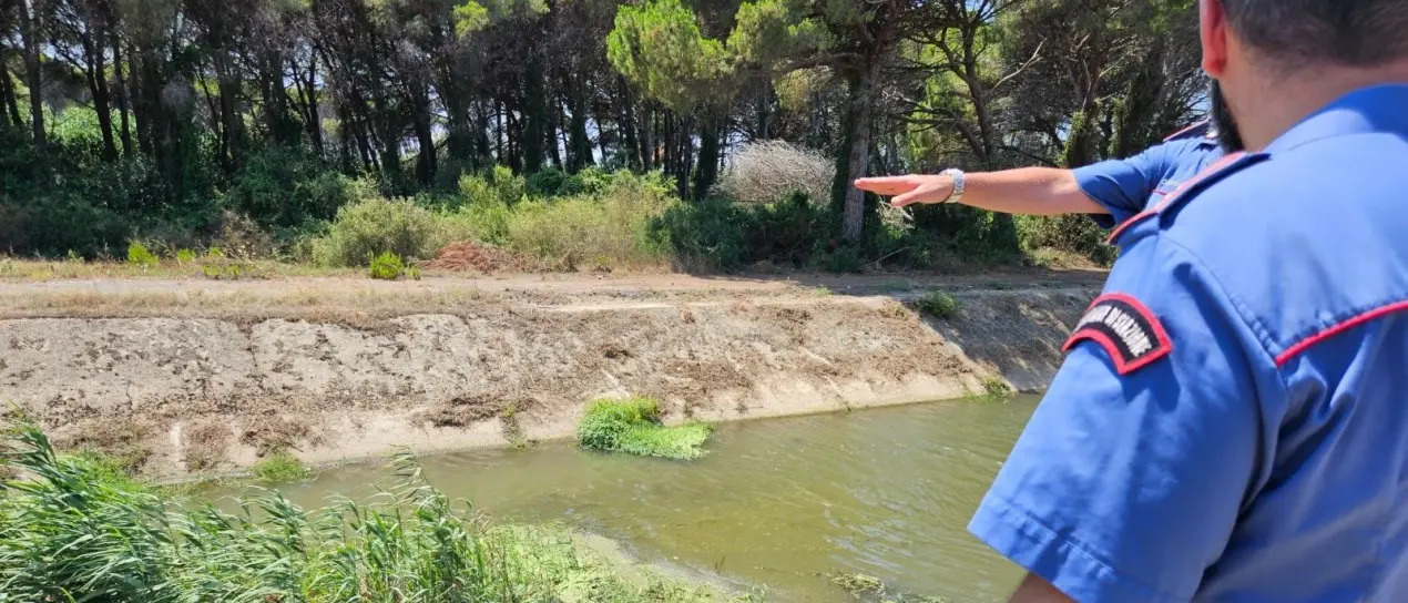 Mare inquinato a Lamezia, sequestrato tratto di un canalone industriale che scaricava nel Golfo di Sant’Eufemia