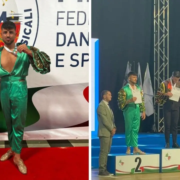 Il calabrese Simone Molinaro conquista il titolo di vice campione italiano di bachata