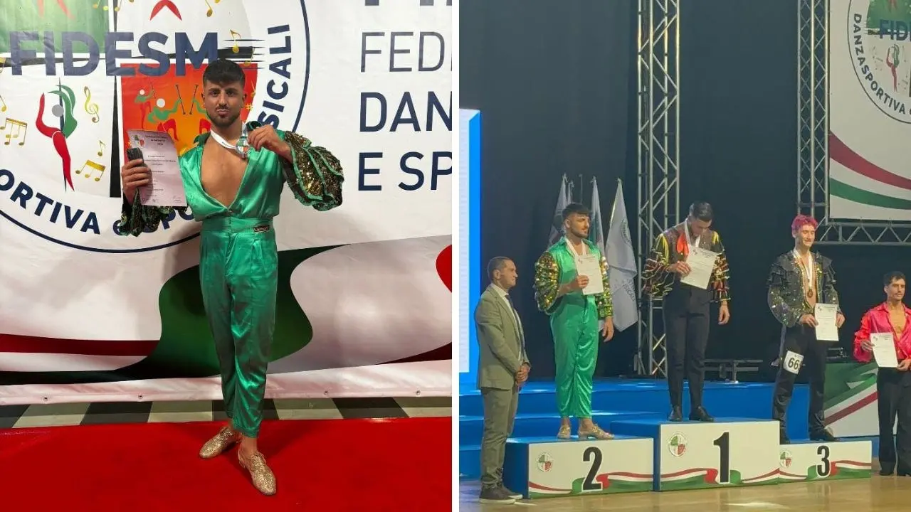 Il calabrese Simone Molinaro conquista il titolo di vice campione italiano di bachata