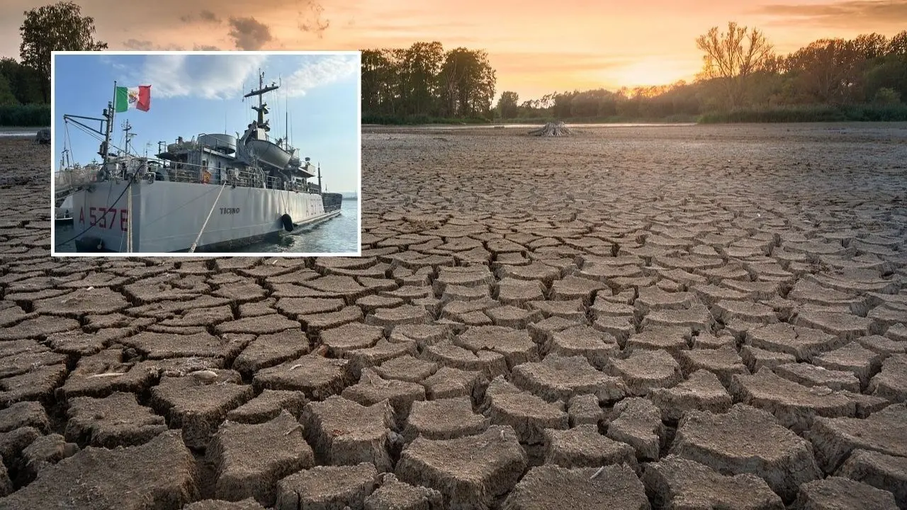 Acqua dal Sud per la Sicilia: una nave cisterna della Marina militare soccorre l’isola ormai a secco