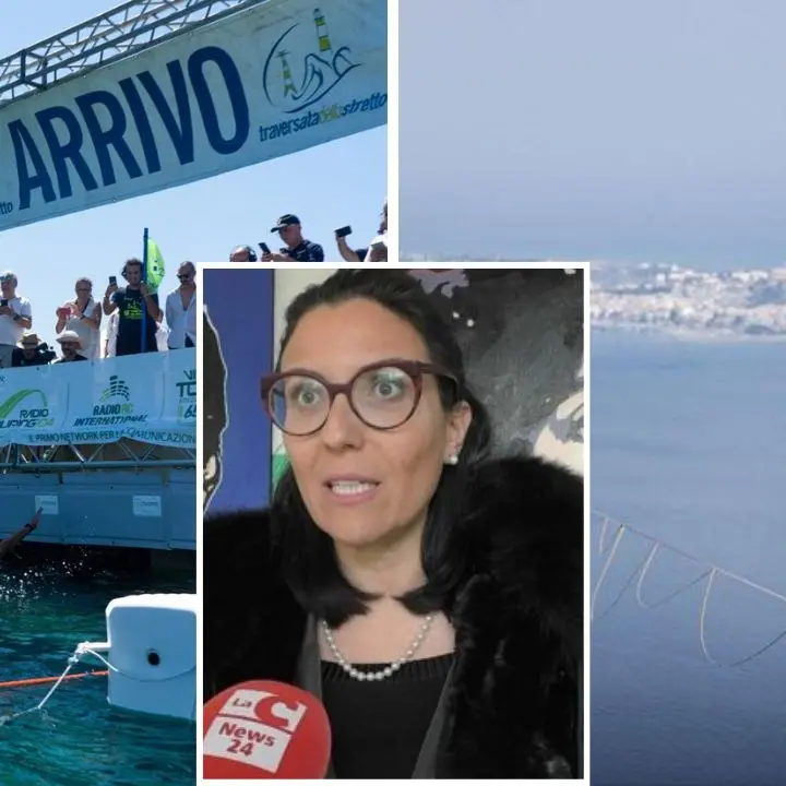 La Traversata sullo Stretto e l’ombra del Ponte, Caminiti: «Qui bellezza inestimabile. L’opera? Pronti a dire No, ma ancora non c’è…»