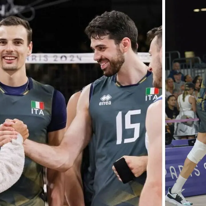 Olimpiadi, l’Italvolley vola verso i quarti e il calabrese Lavia riceve i complimenti di Marco Mengoni