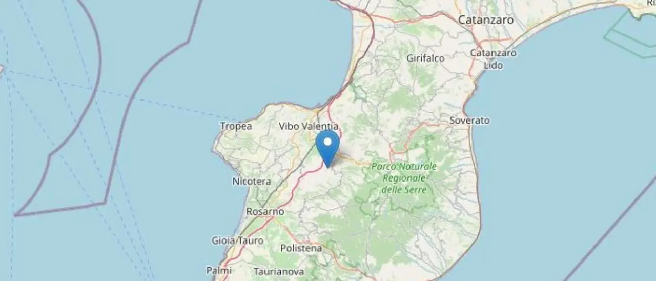 Terremoto in Calabria, nel Vibonese scossa di magnitudo 3.5 con epicentro a Dasà