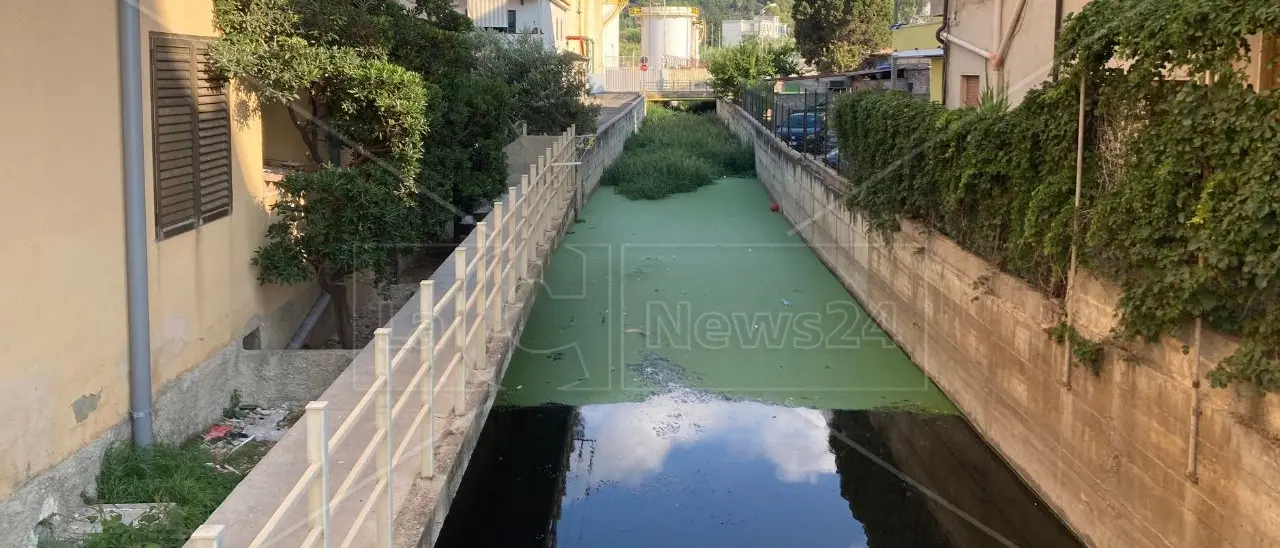 Vibo Marina, il fosso Antonucci è una fogna a cielo aperto. I residenti: «Costretti a barricarci in casa»