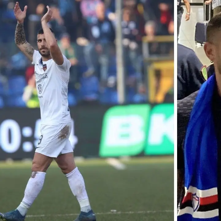 Il Cosenza saluta Tutino, l’attaccante passa ufficialmente alla Sampdoria: «Grazie di tutto Gennaro»