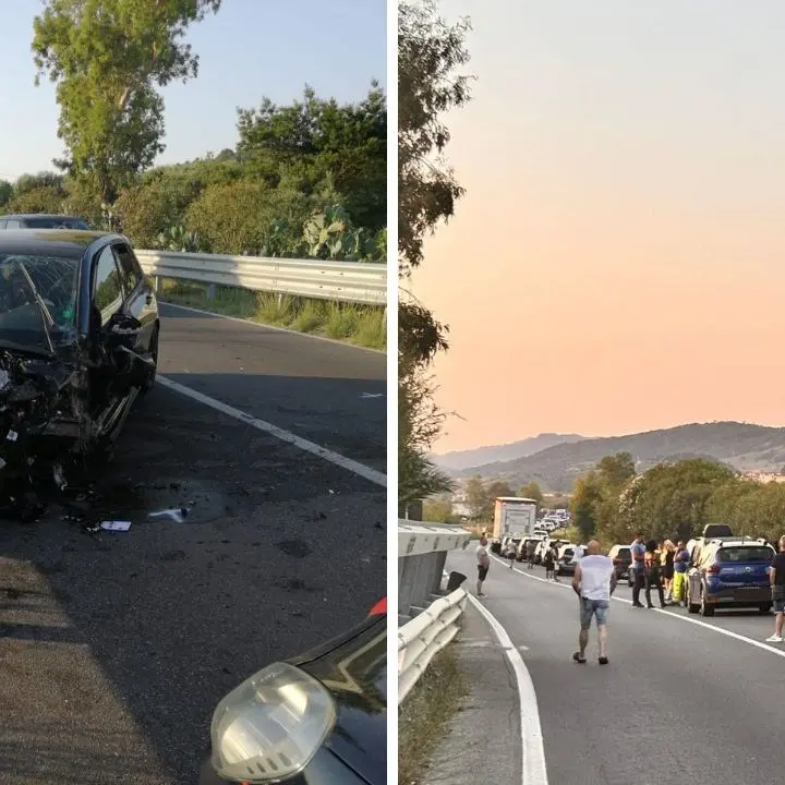 Incidente stradale nel Cosentino, scontro tra due auto lungo la statale 106: otto feriti