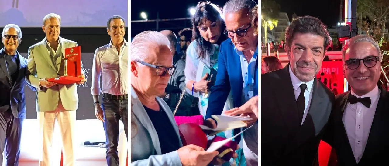 Benigni, Costner, Gassman e tantissimi altri: tra Spadafora e il cinema una lunga storia d’amore