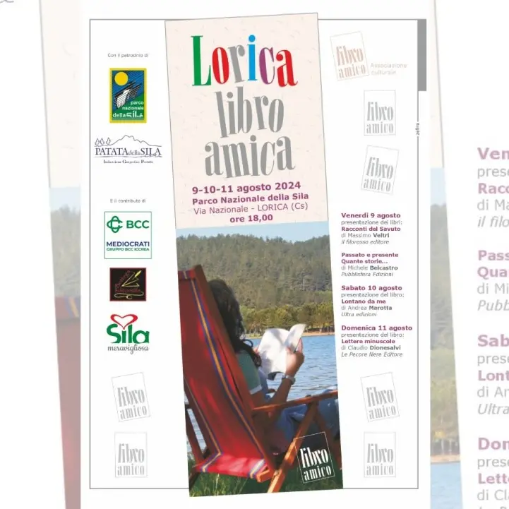 Letture tra i pini, nel fine settimana torna in Sila torna la tre giorni di Lorica libro amica
