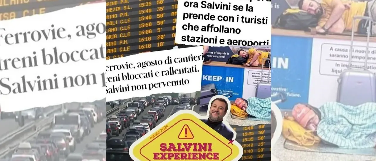Incubo ritardi per treni, aerei e taxi: il Pd lancia l’hashtag #SalviniExperience contro il ministro: «Gestione disastrosa»