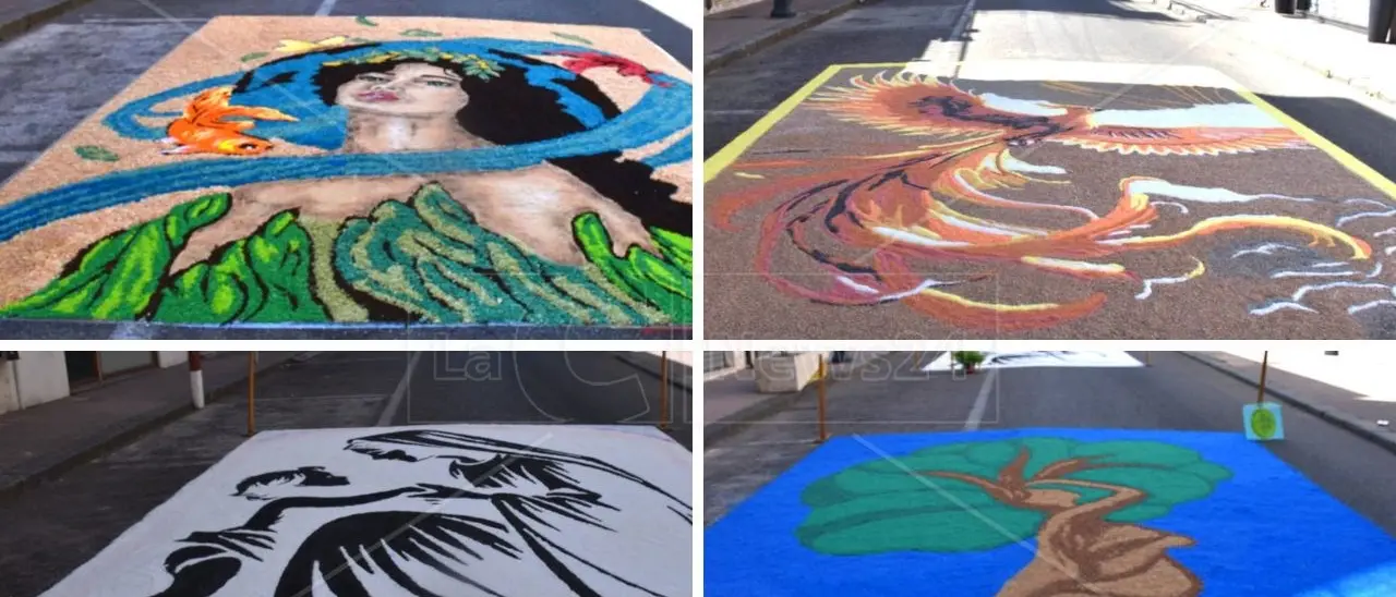 Tripudio di fiori, colori e profumi per la prima edizione dell’Infiorata a Gioia Tauro