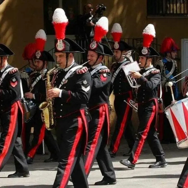 La Fanfara del dodicesimo Reggimento carabinieri Sicilia pronta a emozionare Tropea