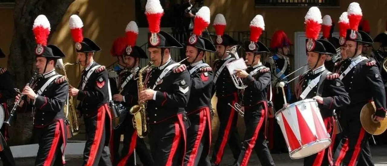 La Fanfara del dodicesimo Reggimento carabinieri Sicilia pronta a emozionare Tropea