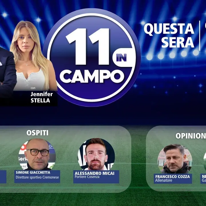 Torna su LaC Tv “11 in campo”: Iemmello, Micai e Giacchetta ospiti della prima puntata