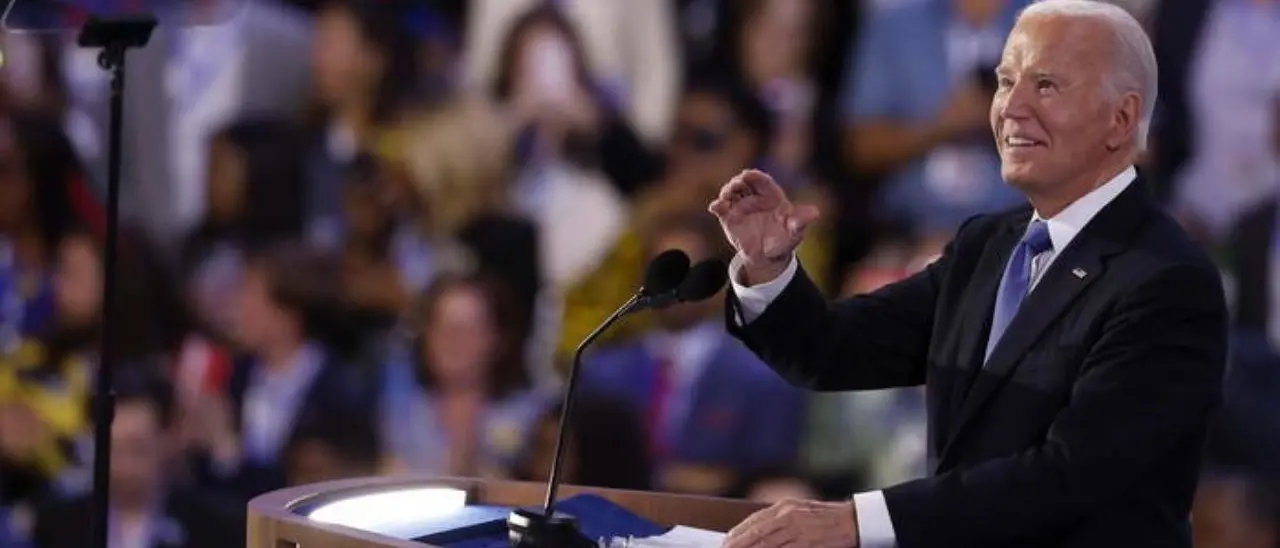 Elezioni, l’addio di Biden alla convention dem: «Scegliere Kamala Harris la migliore decisione»