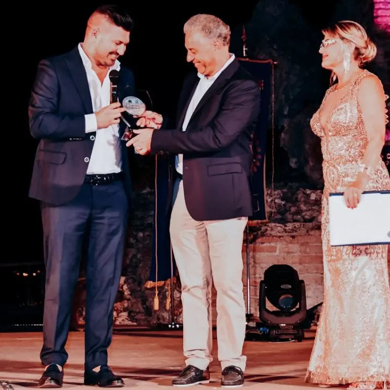 Premio Taormina gold, riconoscimento anche per il fondatore del Riva restaurant di Falerna Marina