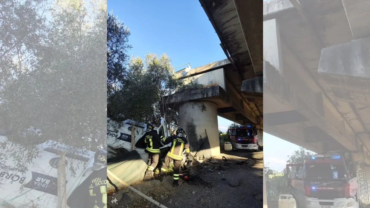 Incidente stradale sulla Jonio-Tirreno, urta al guardrail e precipita da un ponte: ferito un 49enne