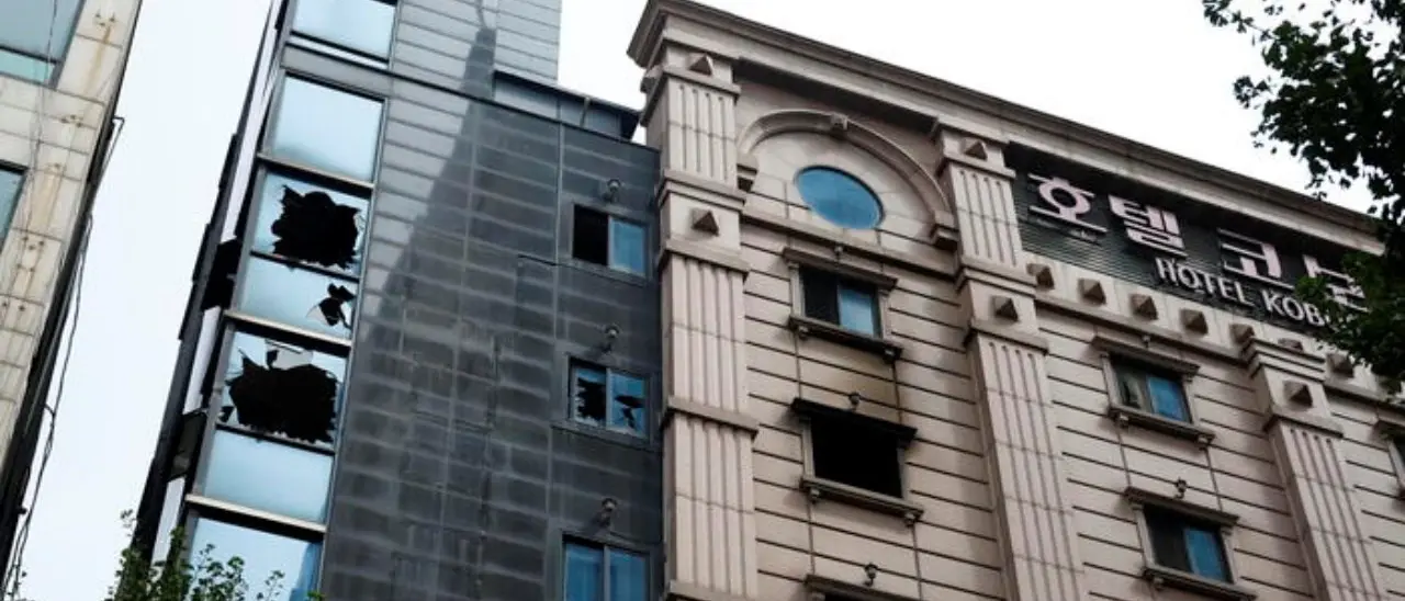 Incendio in un hotel in Corea del Sud, 7 morti e 12 feriti: si indaga sulle cause