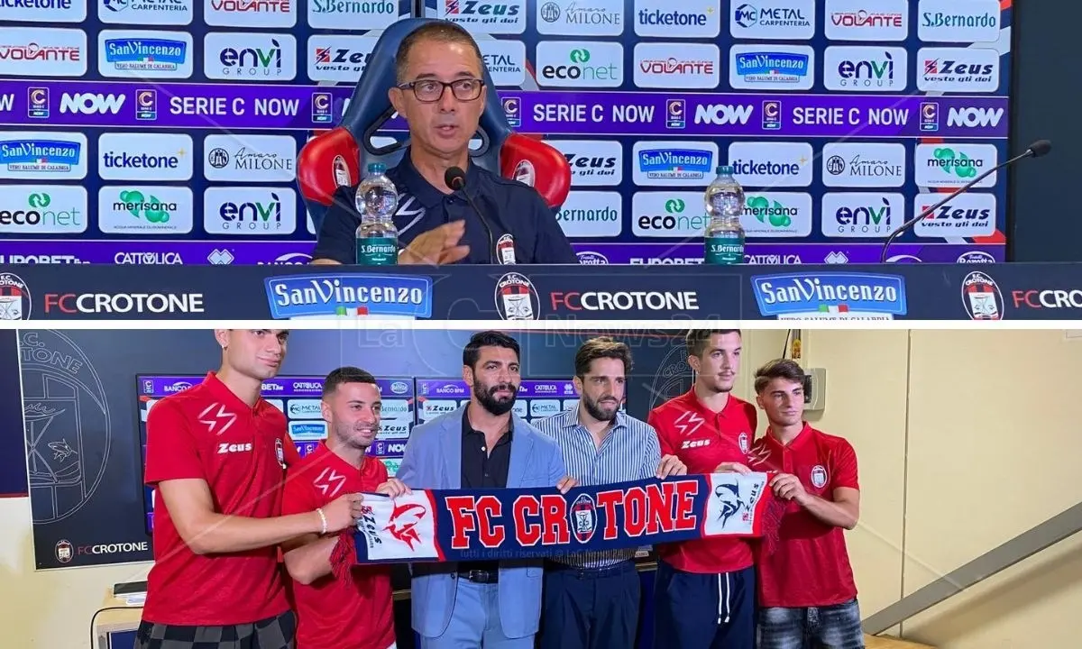 Crotone pronto all’esordio contro il Team Altamura, mister Longo suona la carica: «Giocheremo per vincerle tutte»