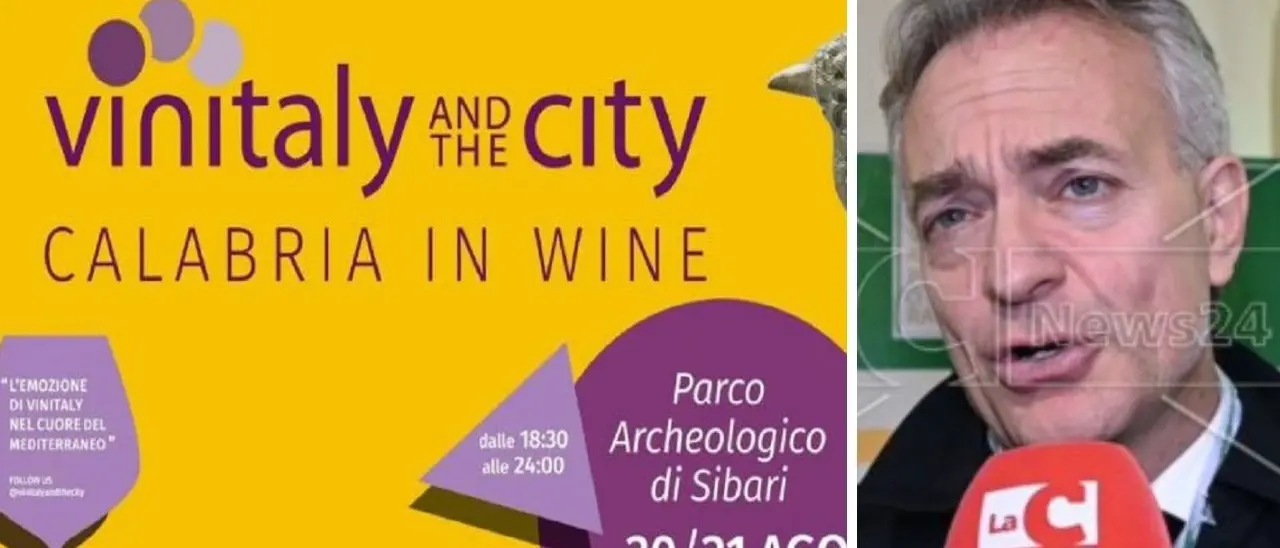 Vinitaly al Parco archeologico di Sibari, l’orgoglio di Gallo: «Trasferta storica nella terra leggendaria in cui è iniziato tutto»