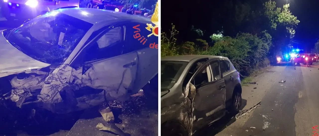 Incidente nel Catanzarese, scontro tra due auto a Simeri Crichi: tre giovani feriti gravi
