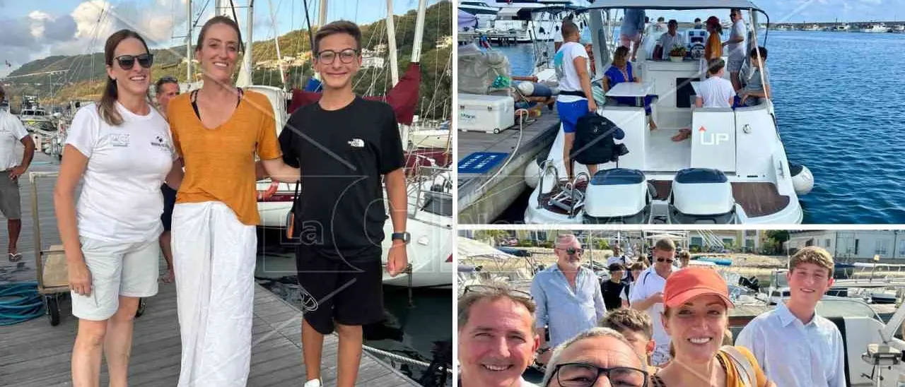 Le vacanze calabresi della presidente del Parlamento europeo Metsola: su un motoscafo alla scoperta della Costa degli dei
