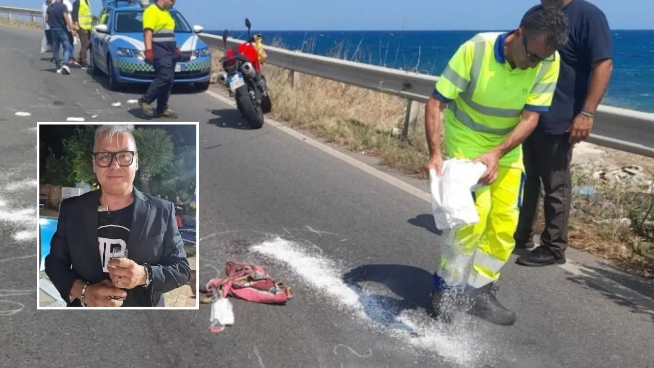 Scontro auto-moto a Crotone, muore un ex sottufficiale della Guardia di Finanza: incidente fatale per Massimo Sepe