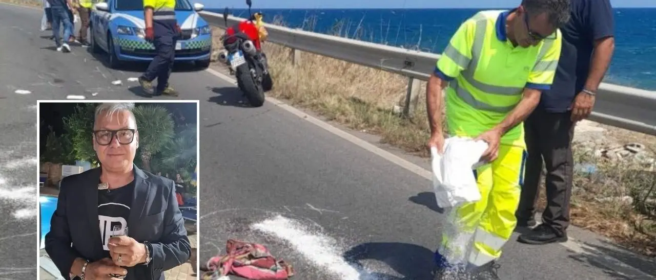 Scontro auto-moto a Crotone, muore un ex sottufficiale della Guardia di Finanza: incidente fatale per Massimo Sepe