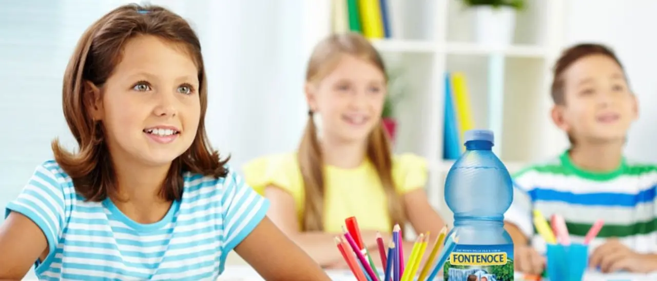 Ritorno a scuola: Acqua Fontenoce la migliore amica degli studenti
